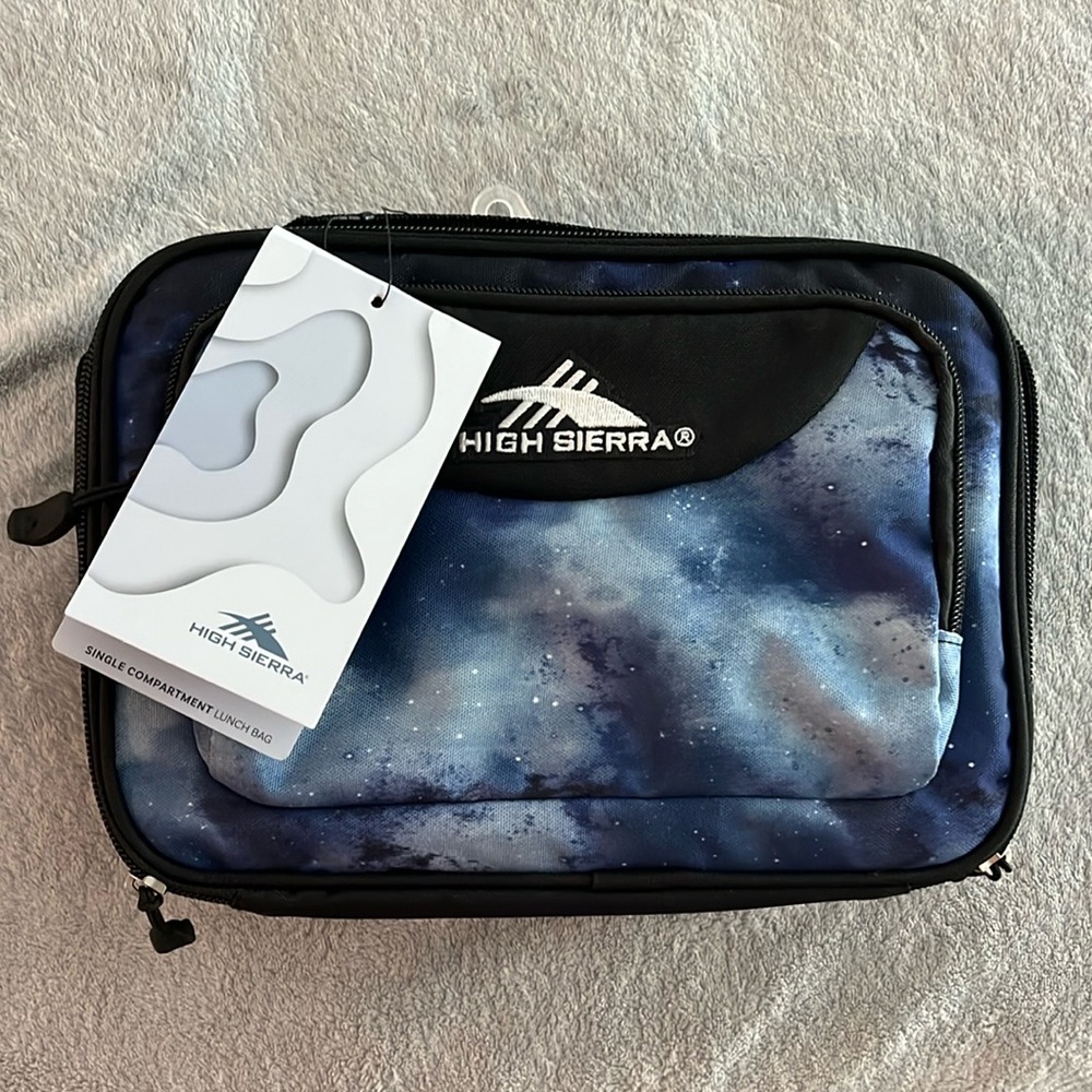 High Sierra Cosmic Blue Lunch Bag Brand New